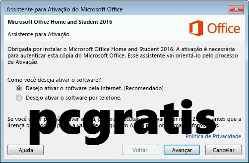 Ativar Office 2016 cmd