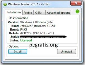 Ativador Windows 7