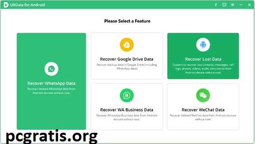 Principais recursos do Wise Data Recovery Crackeado