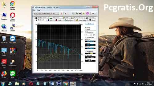 Principais recursos do software HD Tune