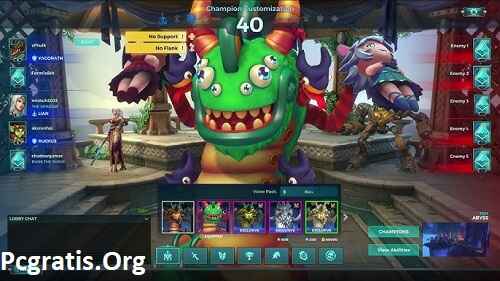 Principais recursos do Paladins Mac