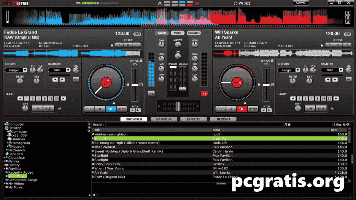 Principais pontos do Virtual DJ Crackeado: