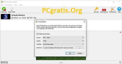 Principais recursos da chave serial do 4k Downloader: