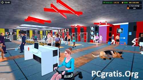 Principais recursos do Gym Simulator 24 Torrent: