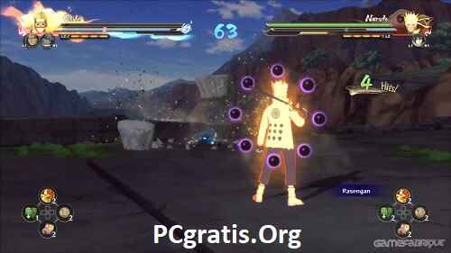 Principais recursos do download de Naruto Ultimate Ninja Storm 4 para PC